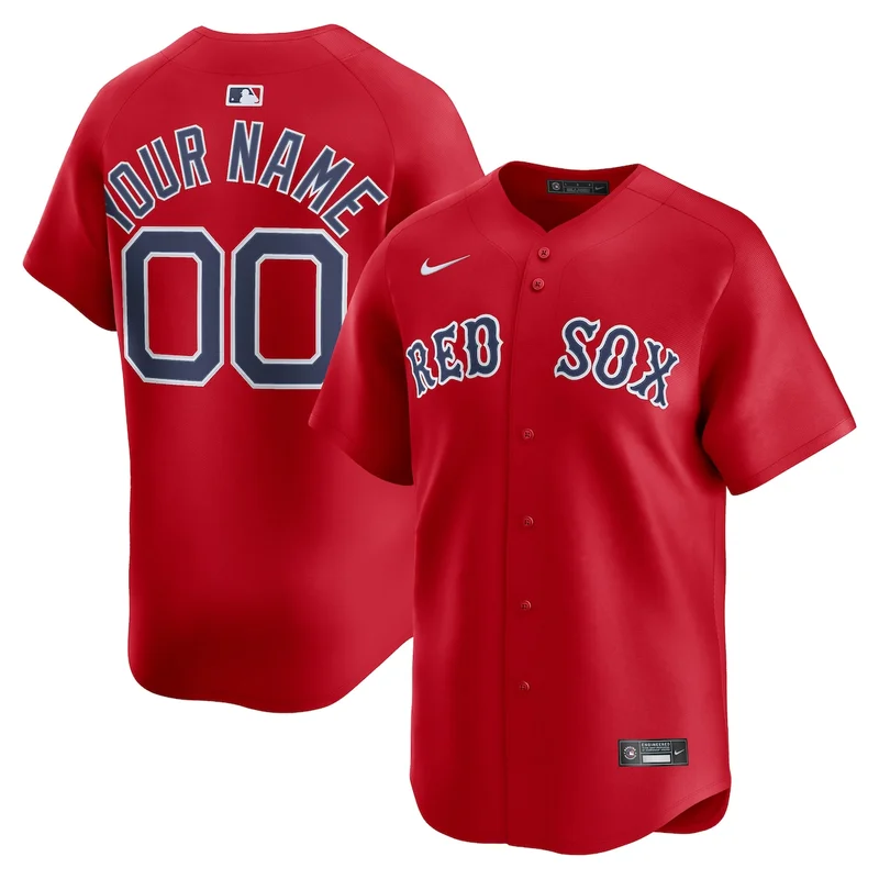 Boston Red Sox White Home Limited Jersey - Image 2