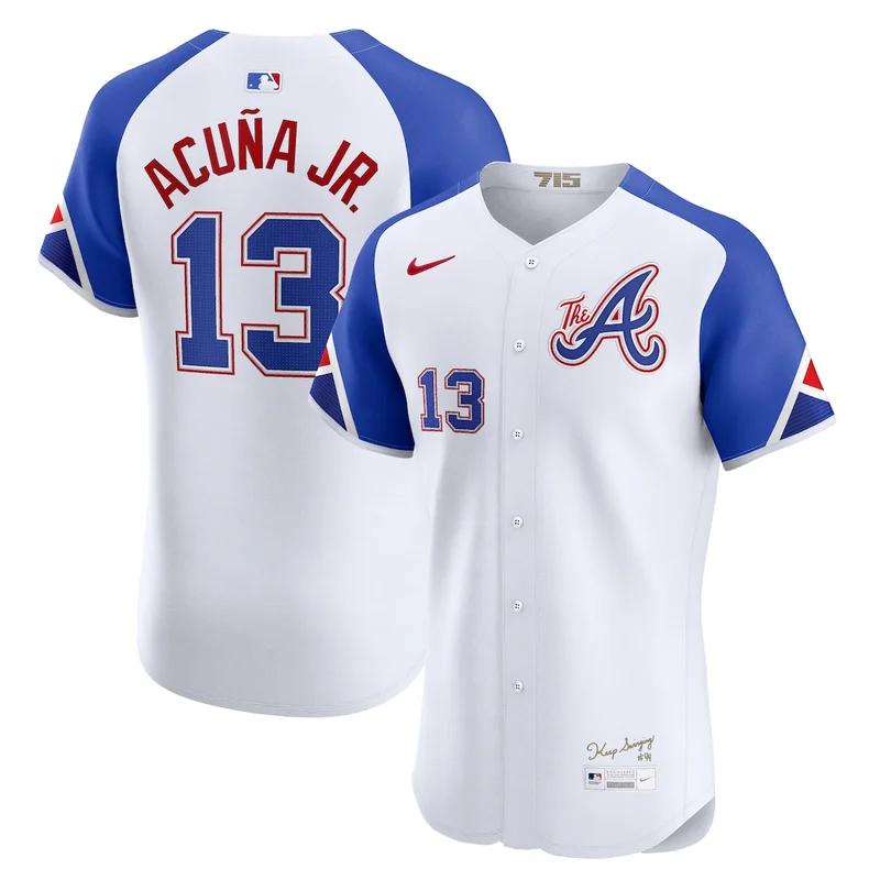 Atlanta Braves Spencer Strider White Home Limited Player Jersey - Image 2