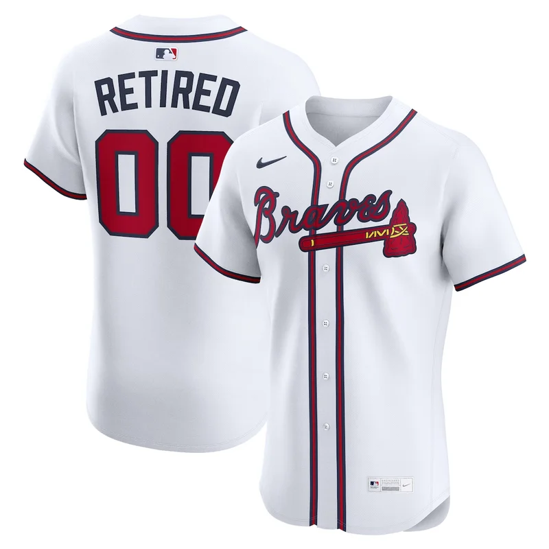 Atlanta Braves Spencer Strider White Home Limited Player Jersey - Image 3