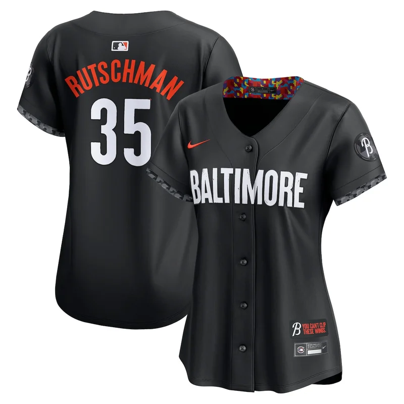 Baltimore Orioles Cal Ripken Jr. Black City Connect Limited Player Jersey - Image 5