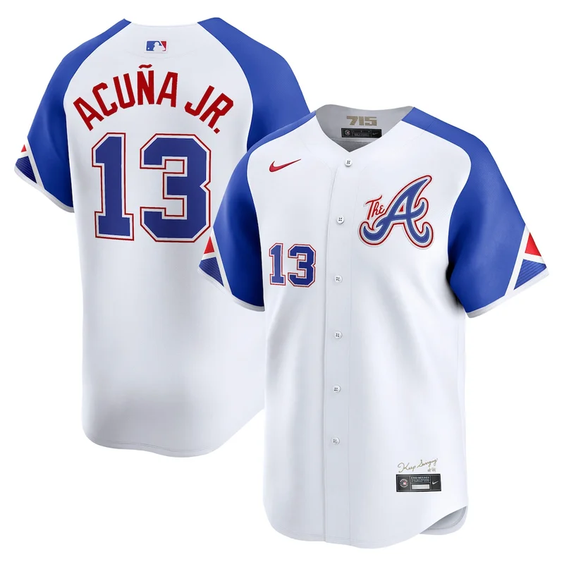 Atlanta Braves Spencer Strider White Home Limited Player Jersey - Image 5