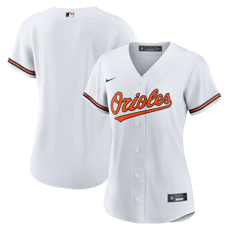 Baltimore Orioles White Home Team Jersey
