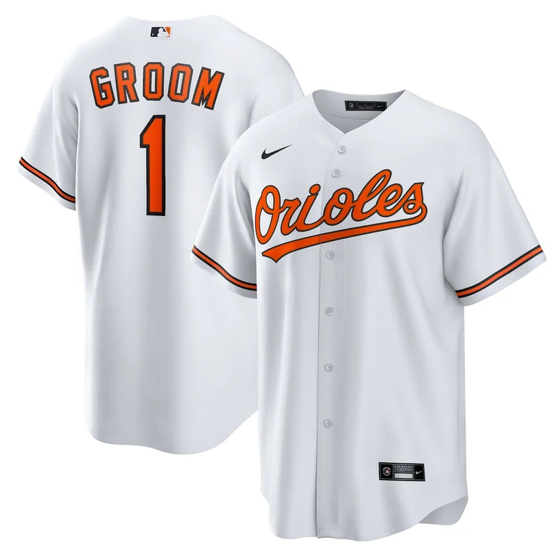 Baltimore Orioles Gunnar Henderson White Limited Player Jersey - Image 4
