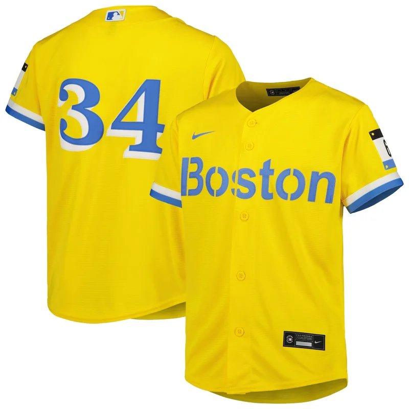 Boston Red Sox David Ortiz Red Cooperstown Collection Batting Practice Jersey - Image 5