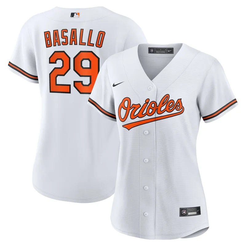 Baltimore Orioles Samuel Basallo White Player Jersey