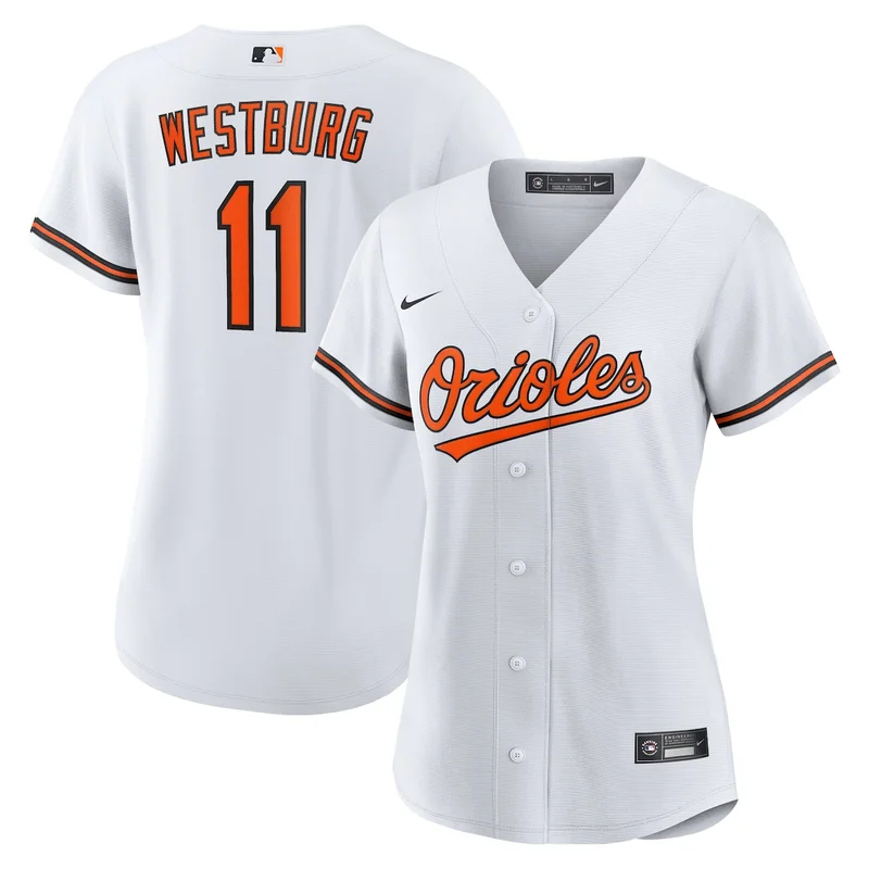 Baltimore Orioles Jordan Westburg White Home Jersey