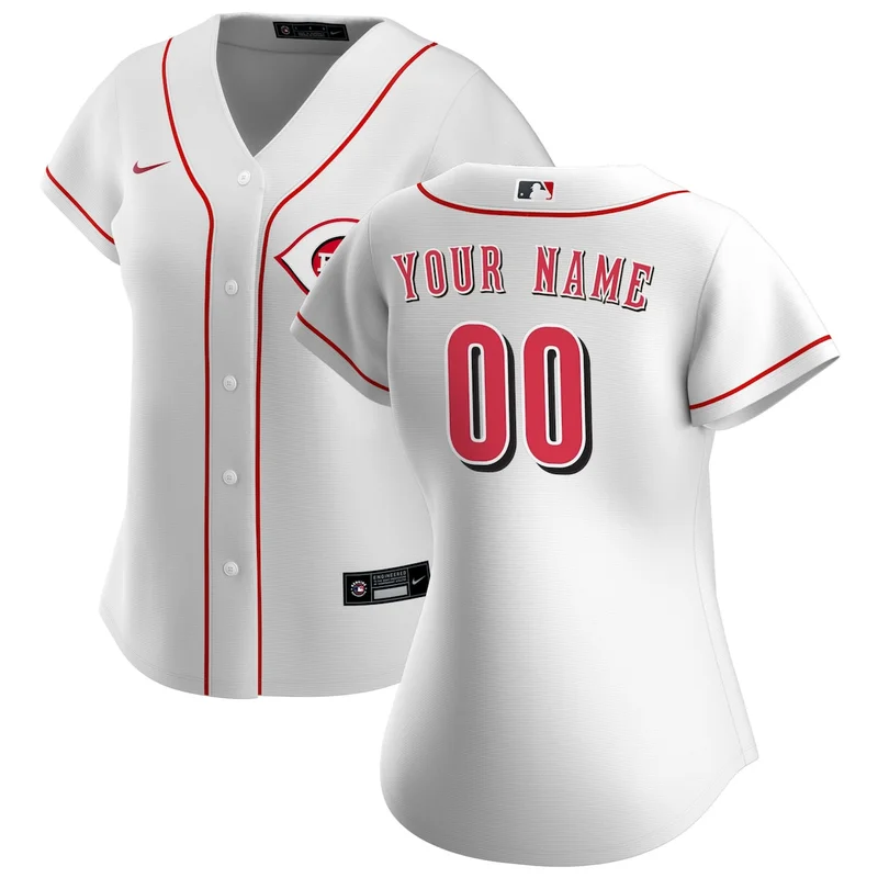 Cincinnati Reds Tyler Stephenson White Home Limited Player Jersey - Image 3
