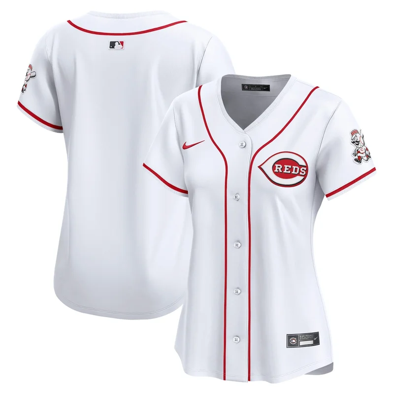 Cincinnati Reds Tyler Stephenson White Home Limited Player Jersey - Image 5