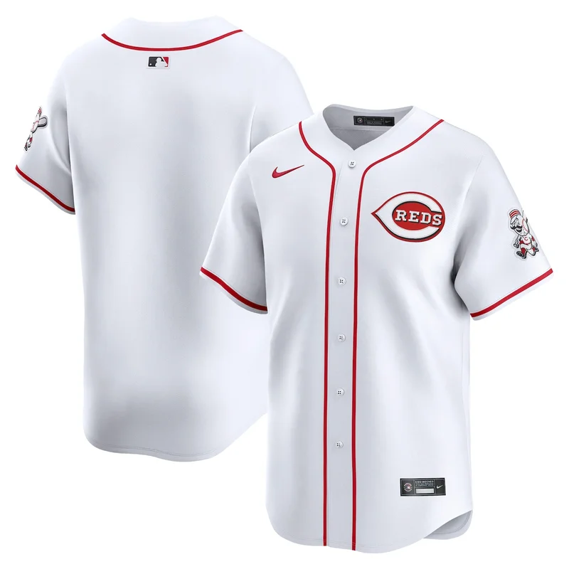 Cincinnati Reds White Home Limited Jersey