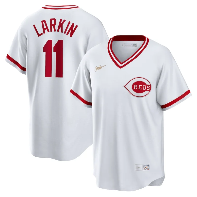 Cincinnati Reds White Home Limited Jersey - Image 4