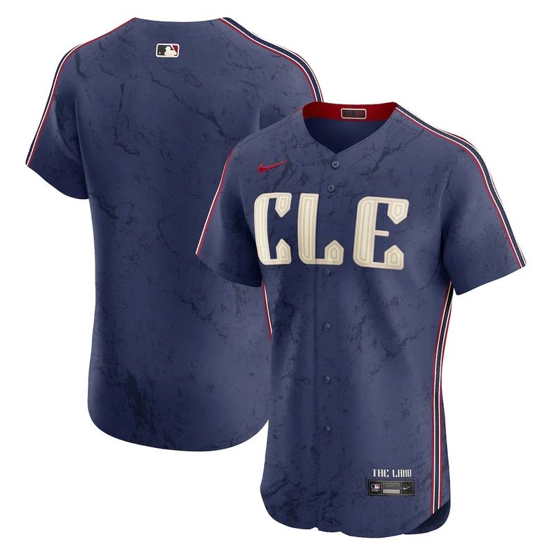 Cleveland Guardians Jose Ramirez Navy 2024 City Connect Limited Jersey - Image 2