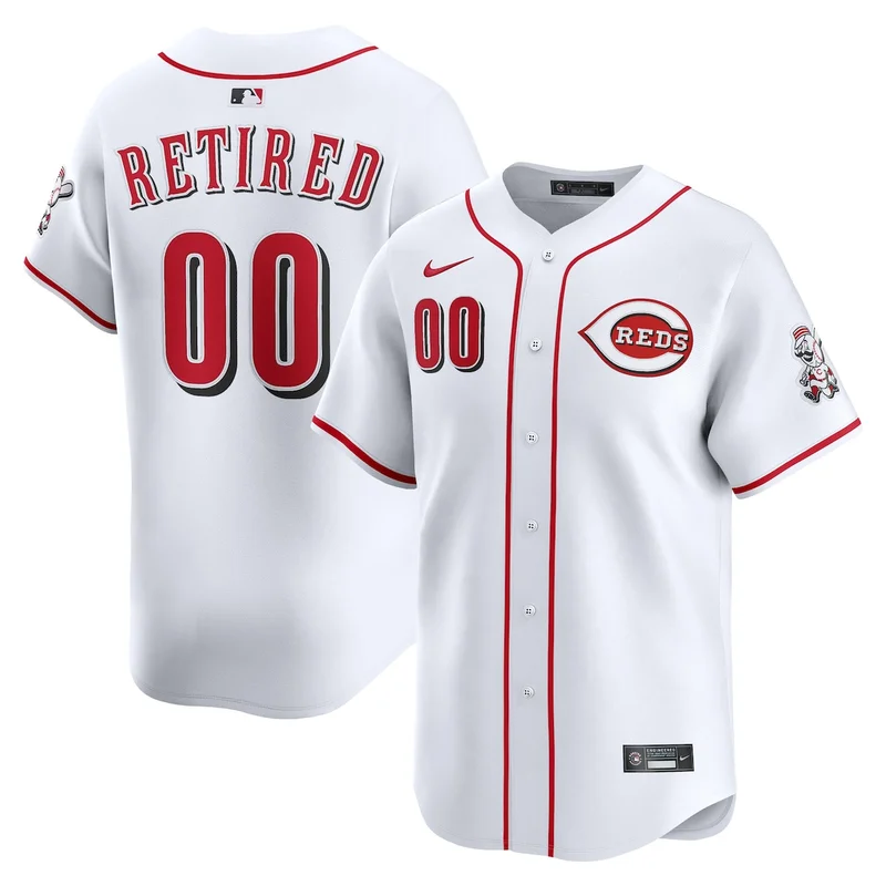 Cincinnati Reds Hunter Greene White Home Jersey - Image 2