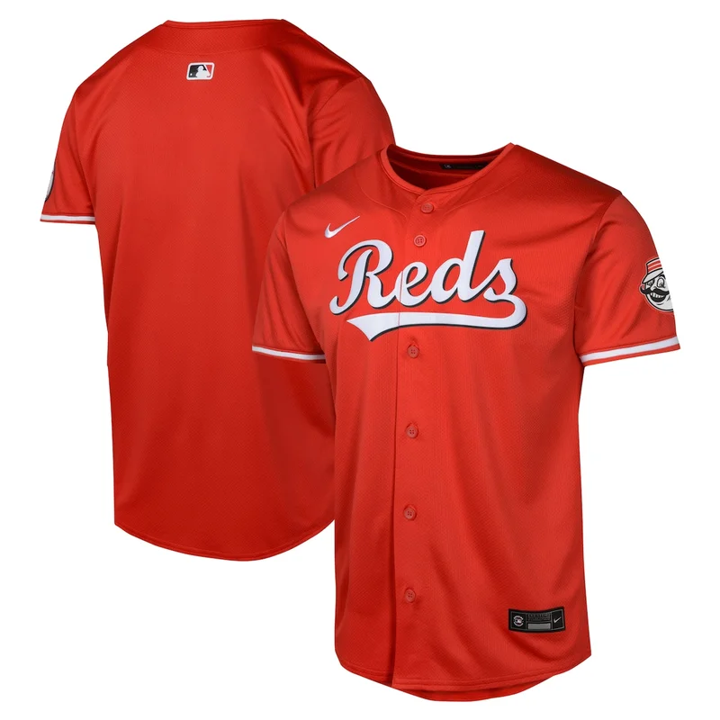 Cincinnati Reds Hunter Greene White Home Jersey - Image 5