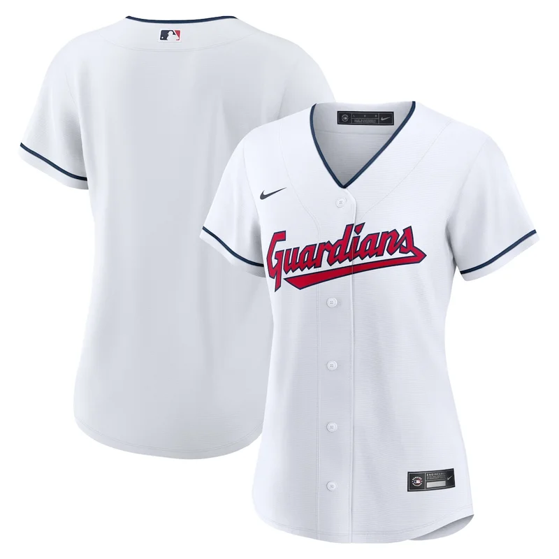 Cleveland Guardians White Home Team Jersey