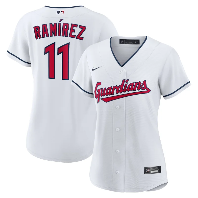 Cleveland Guardians White Home Team Jersey - Image 3
