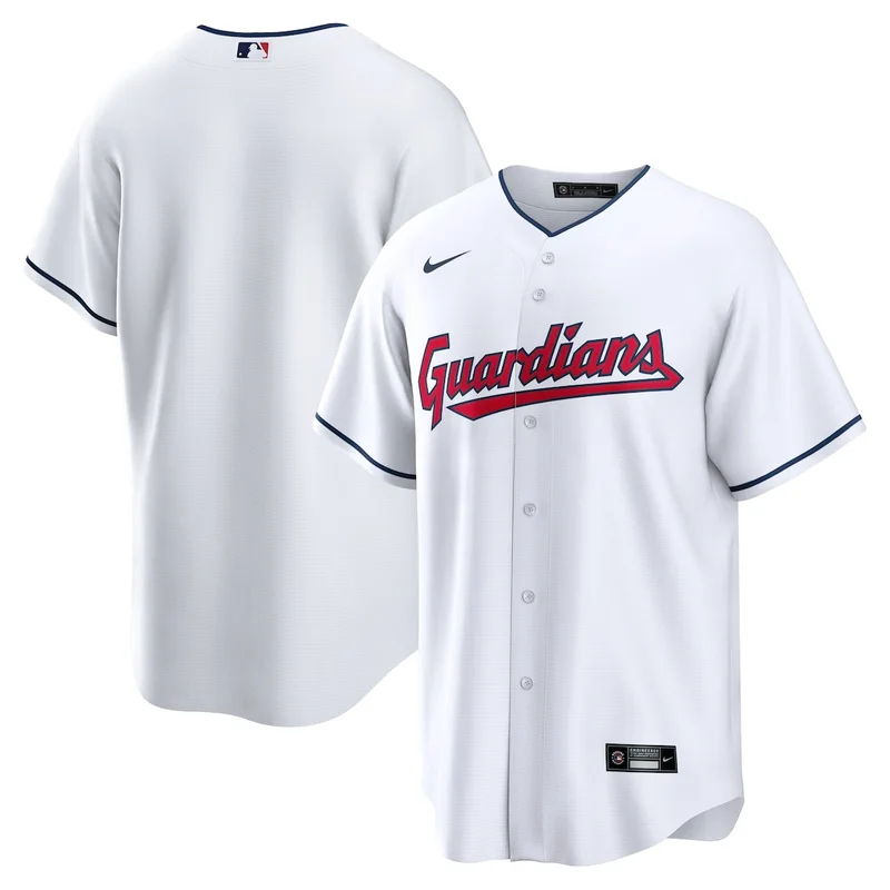 Cleveland Guardians Jose Ramirez White Home Player Jersey - Image 4
