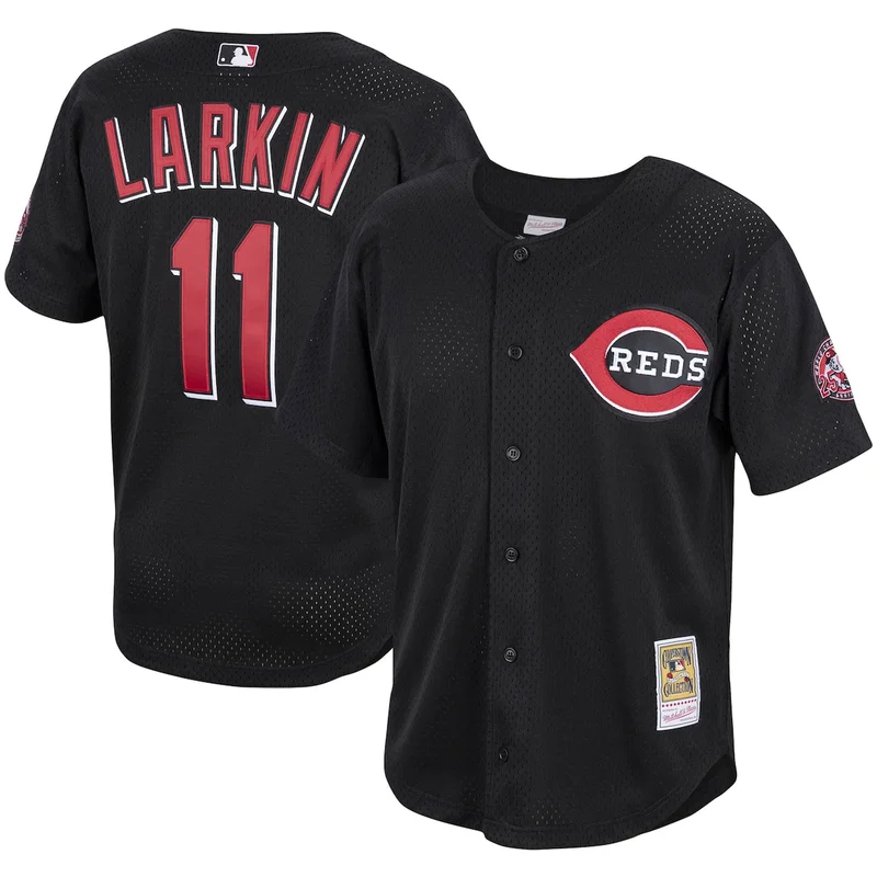 Cincinnati Reds Gavin Lux White Home Jersey - Image 5