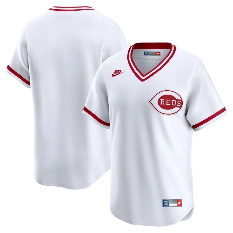 Cincinnati Reds Gavin Lux White Home Jersey - Image 4