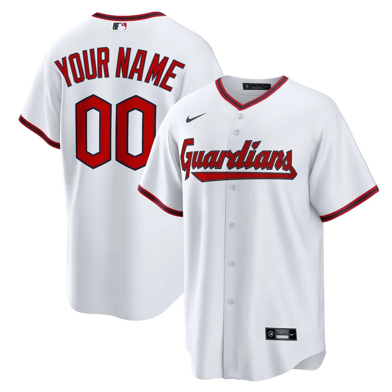 Cleveland Guardians Jose Ramirez White Home Player Jersey - Image 2