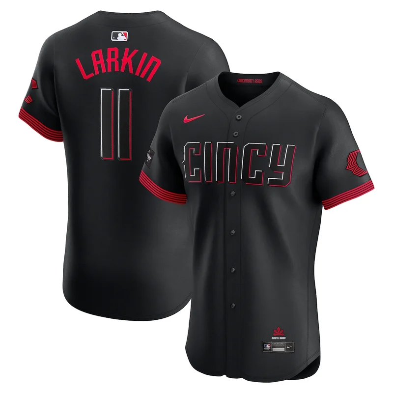 Cincinnati Reds Ken Griffey Jr. Red Cooperstown Collection Mesh Batting Practice Jersey - Image 2