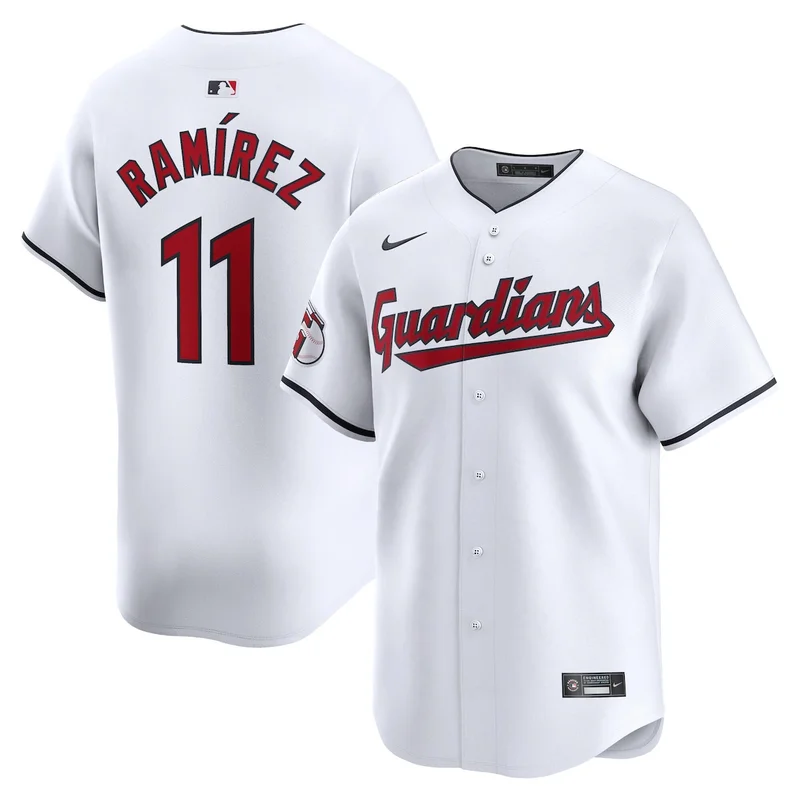 Cleveland Guardians White Home Limited Jersey - Image 3