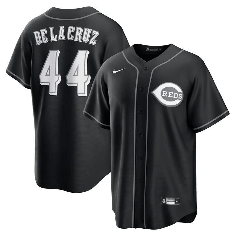 Cincinnati Reds White Home Elite Jersey - Image 5