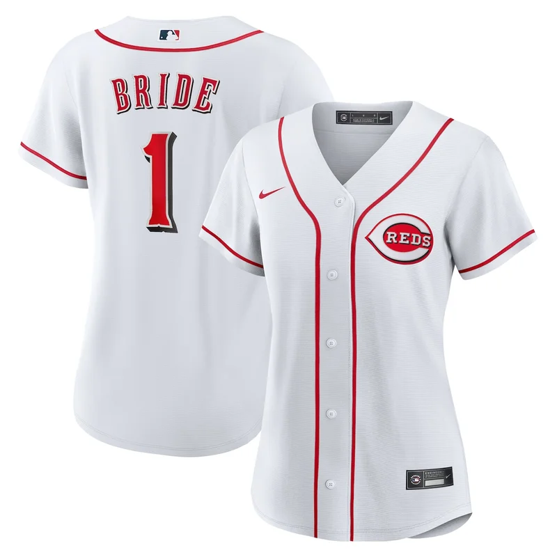 Cincinnati Reds #25 White 2025 MLB Speedway Classic Home Jersey - Image 3
