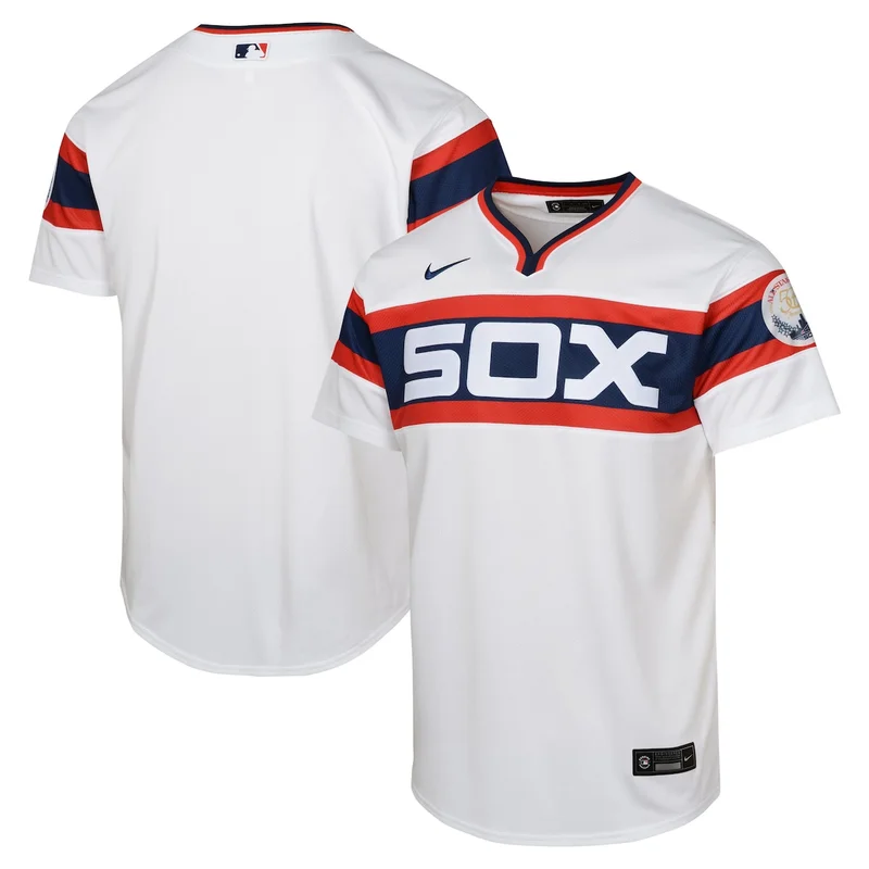 Chicago White Sox Colson Montgomery White Home Jersey - Image 4