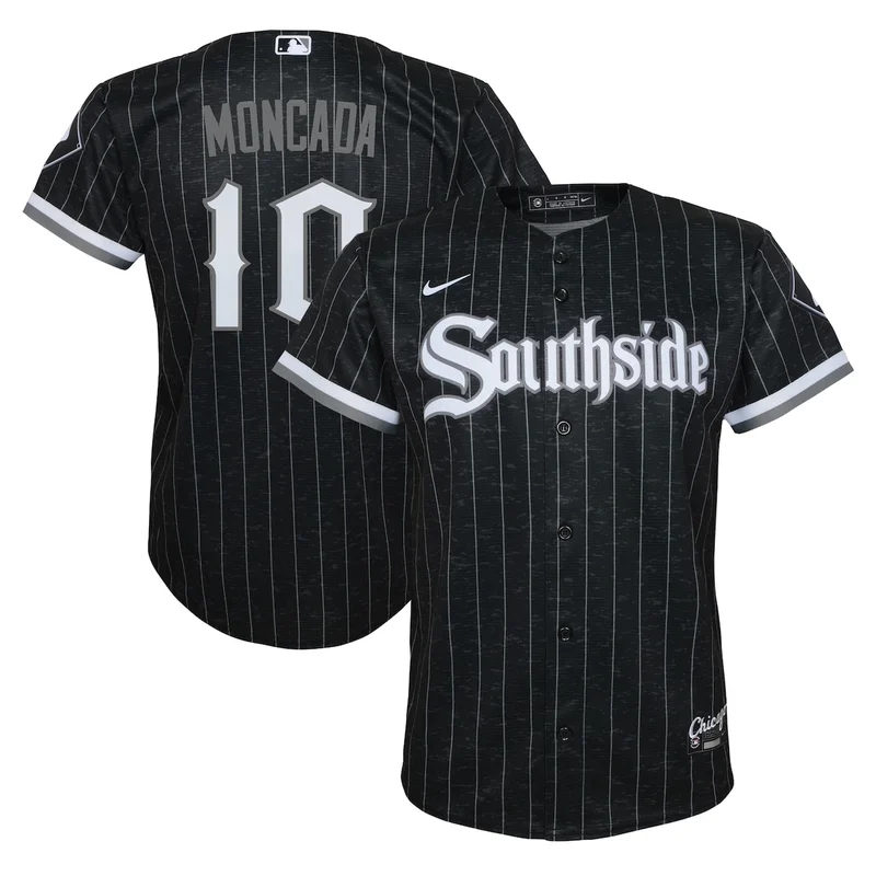 Chicago White Sox Yoan Moncada Black City Connect Player Jersey