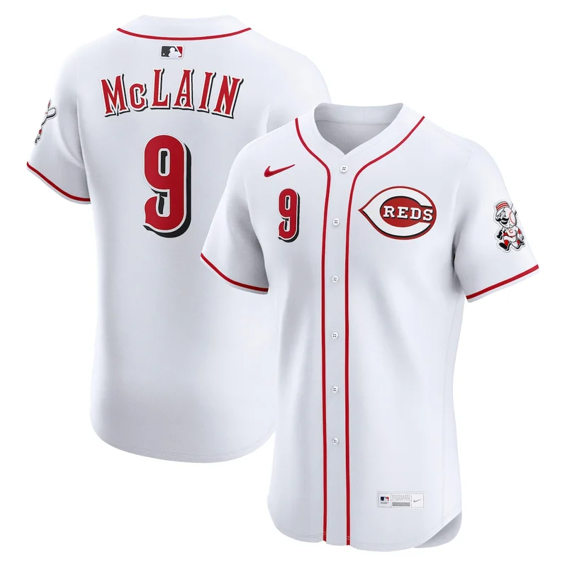 Cincinnati Reds Barry Larkin Black City Connect Elite Jersey - Image 3
