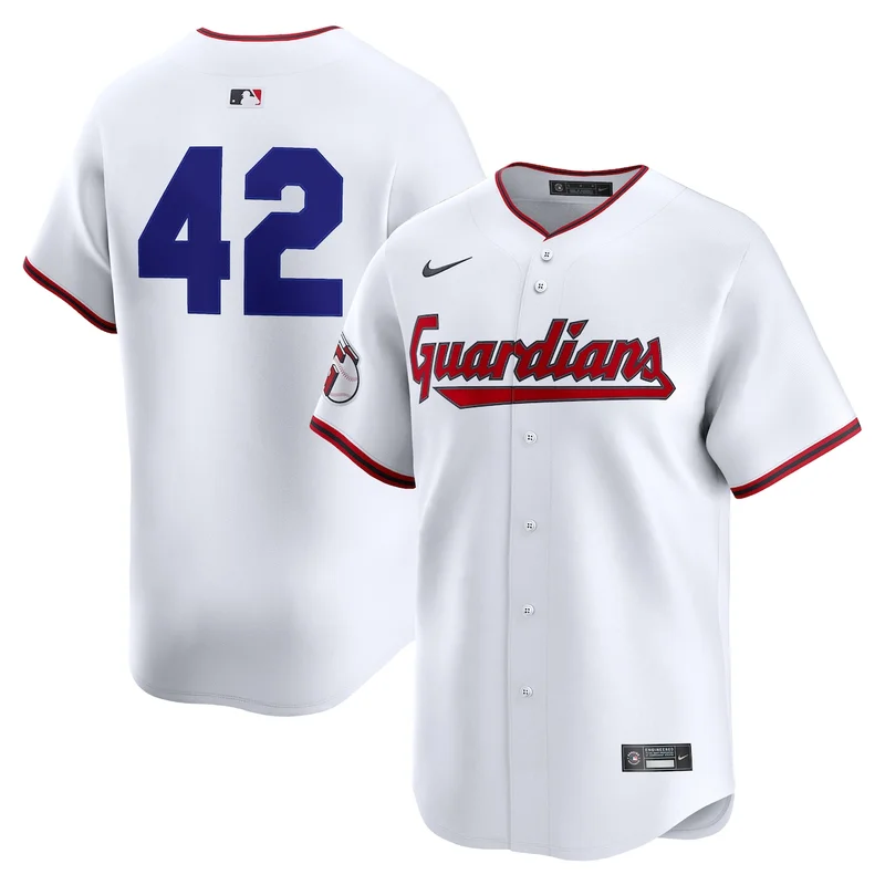 Cleveland Guardians Steven Kwan White Home Limited Player Jersey - Image 4