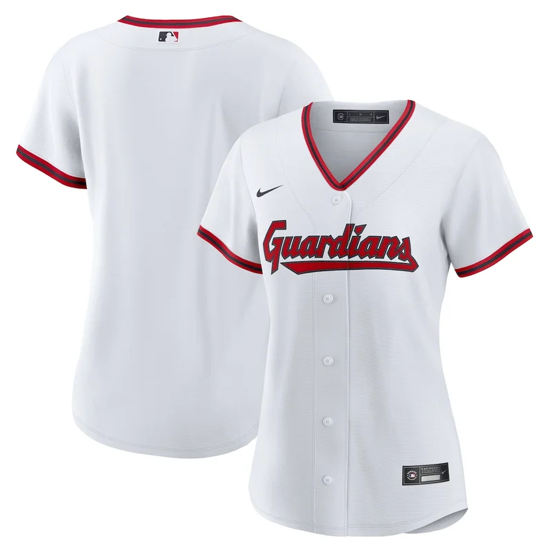 Cleveland Guardians Shane Bieber White Home Player Jersey - Image 2
