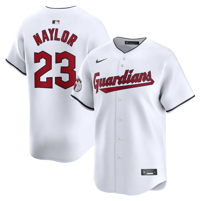 Cleveland Guardians Jose Ramirez White Home Limited Player Jersey - Image 4