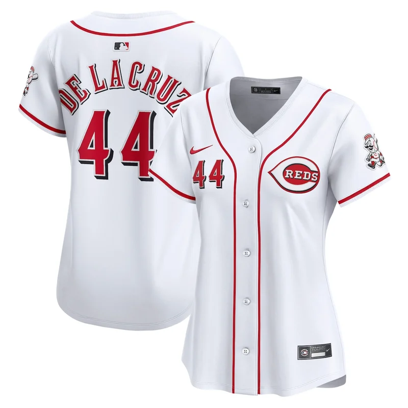 Cincinnati Reds Barry Larkin White Throwback Cooperstown Collection Limited Jersey - Image 2