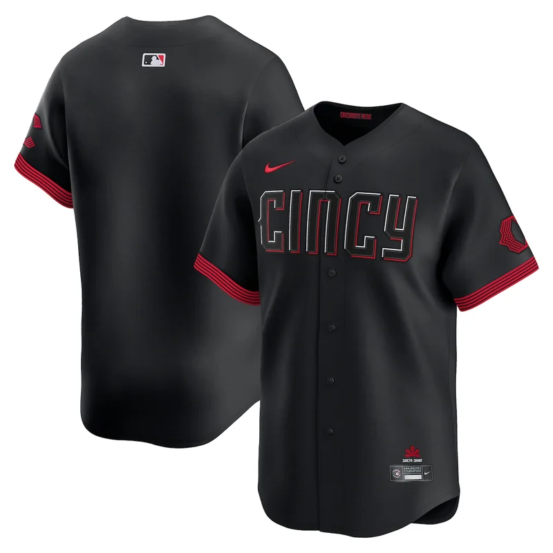 Cincinnati Reds Barry Larkin White Throwback Cooperstown Collection Limited Jersey - Image 5