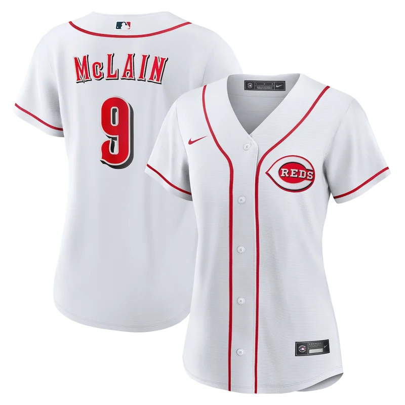 Cincinnati Reds Matt McLain White Home Jersey