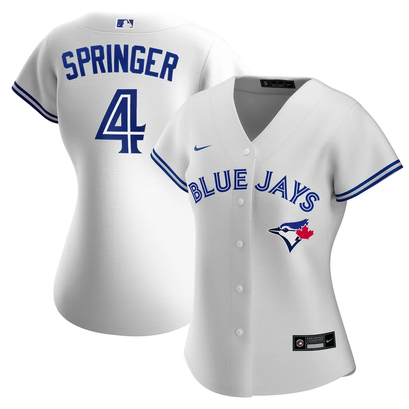 Toronto Blue Jays George Springer White Home Jersey