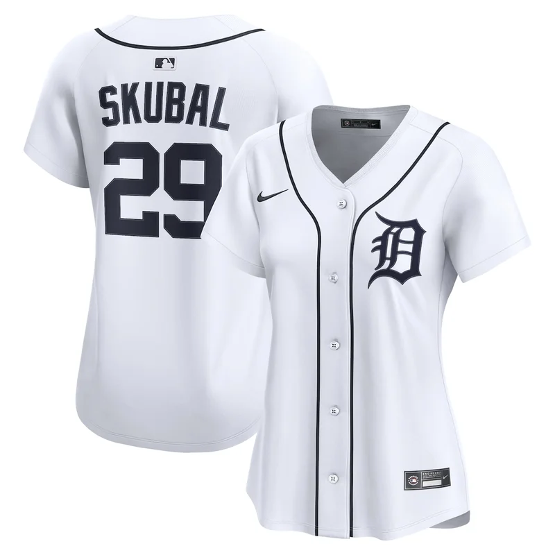 Detroit Tigers Dillon Dingler White Home Jersey - Image 4