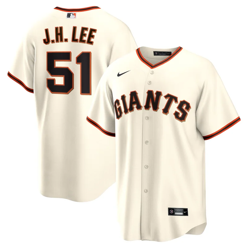 San Francisco Giants Jung Hoo Lee Cream Home Player Jersey