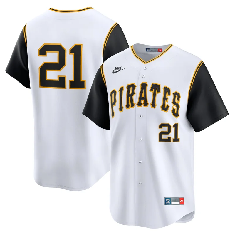 Pittsburgh Pirates Roberto Clemente White Cooperstown Collection Limited Jersey
