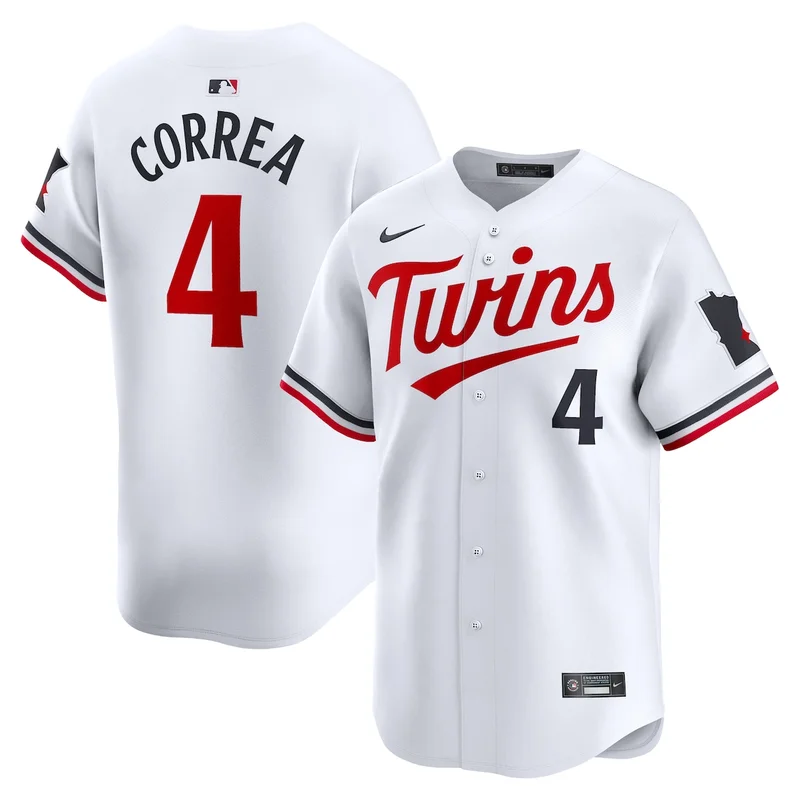 Minnesota Twins Byron Buxton White Home Jersey - Image 5