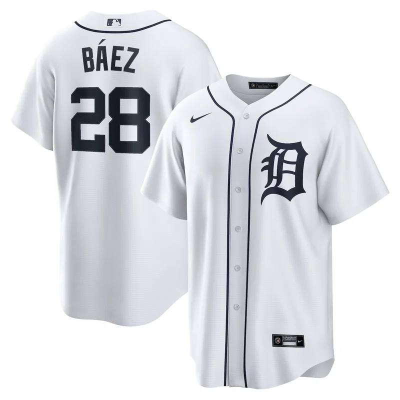 Detroit Tigers Kerry Carpenter White Home Jersey - Image 5