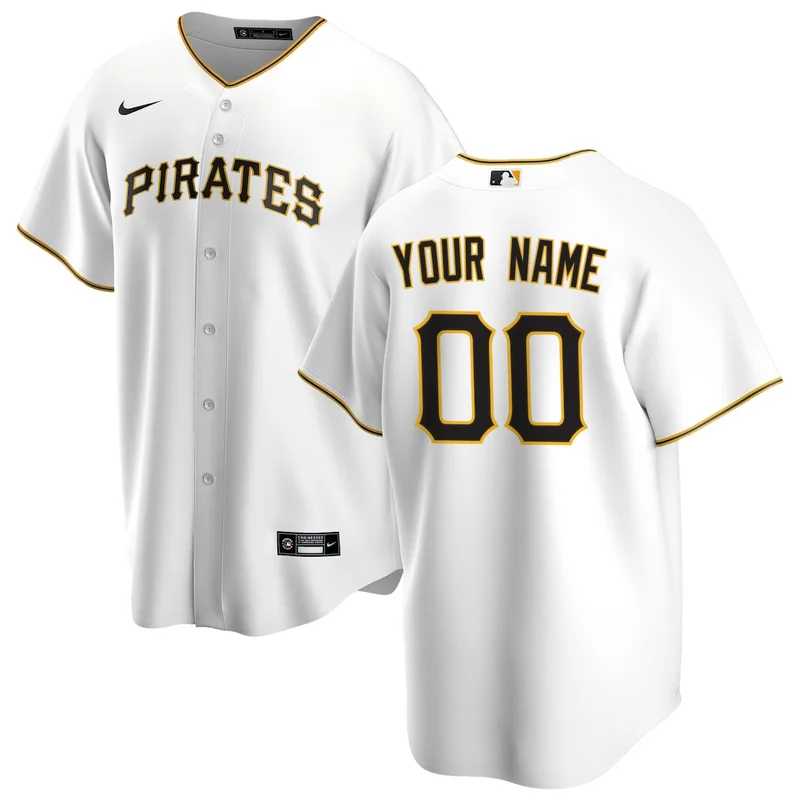 Pittsburgh Pirates Roberto Clemente White Cooperstown Collection Limited Jersey - Image 4