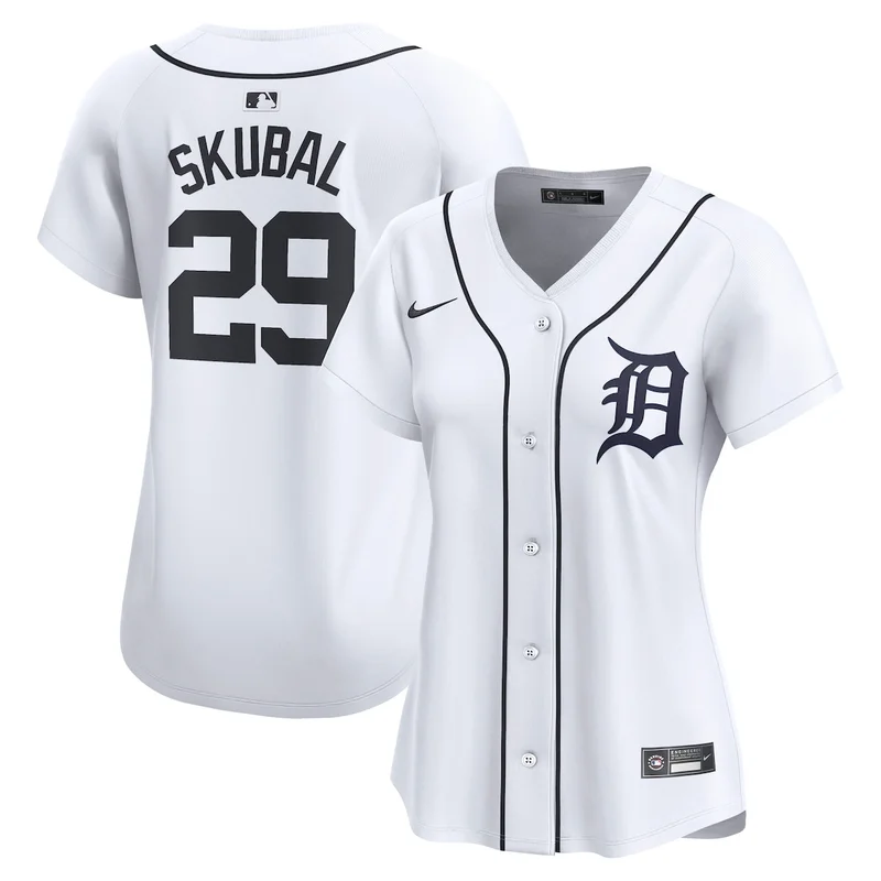 Detroit Tigers White Home Team Jersey - Image 2