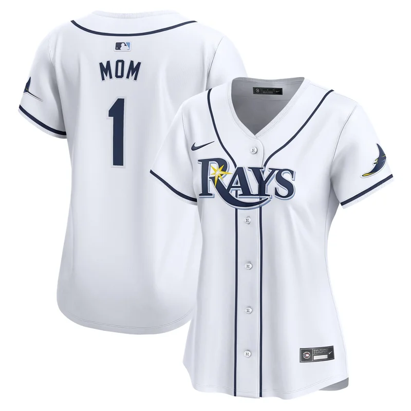 Tampa Bay Rays White Home Elite Jersey - Image 2