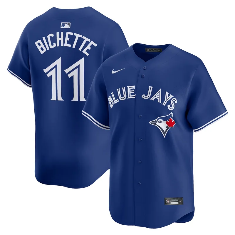 Toronto Blue Jays Bo Bichette Royal Alternate Limited Player Jersey