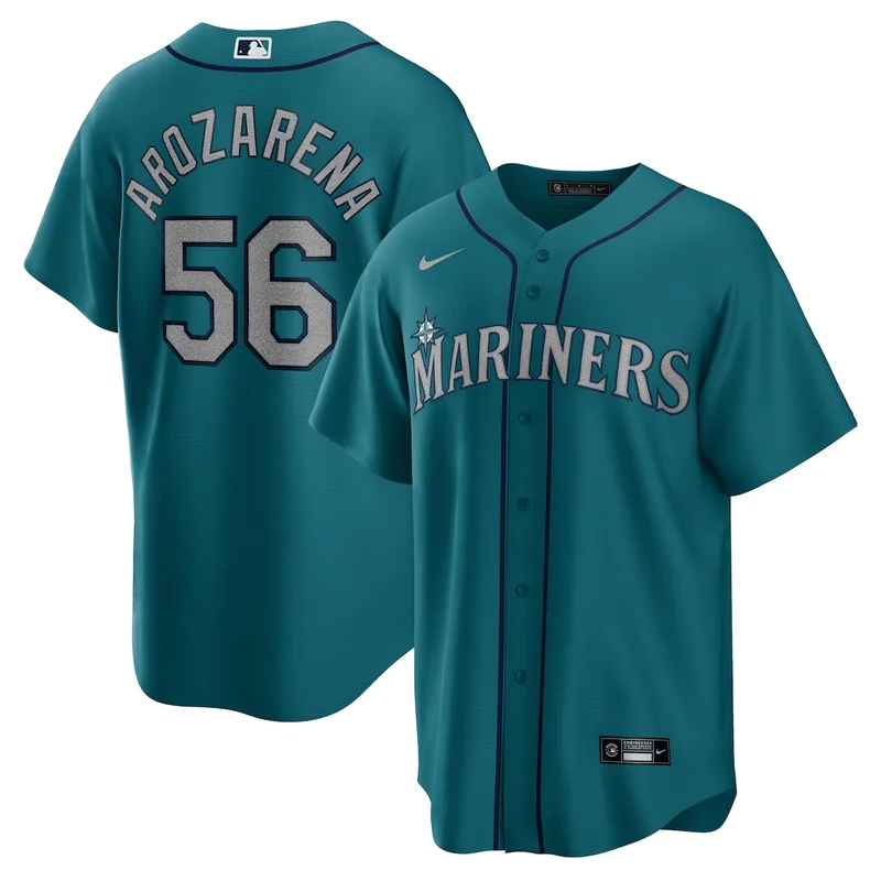 Seattle Mariners Julio Rodriguez White Home Limited Player Jersey - Image 3