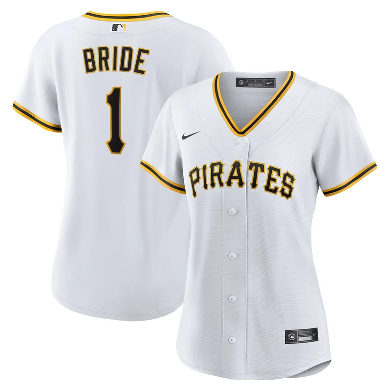 Pittsburgh Pirates Ke'Bryan Hayes Gold City Connect Limited Player Jersey - Image 3