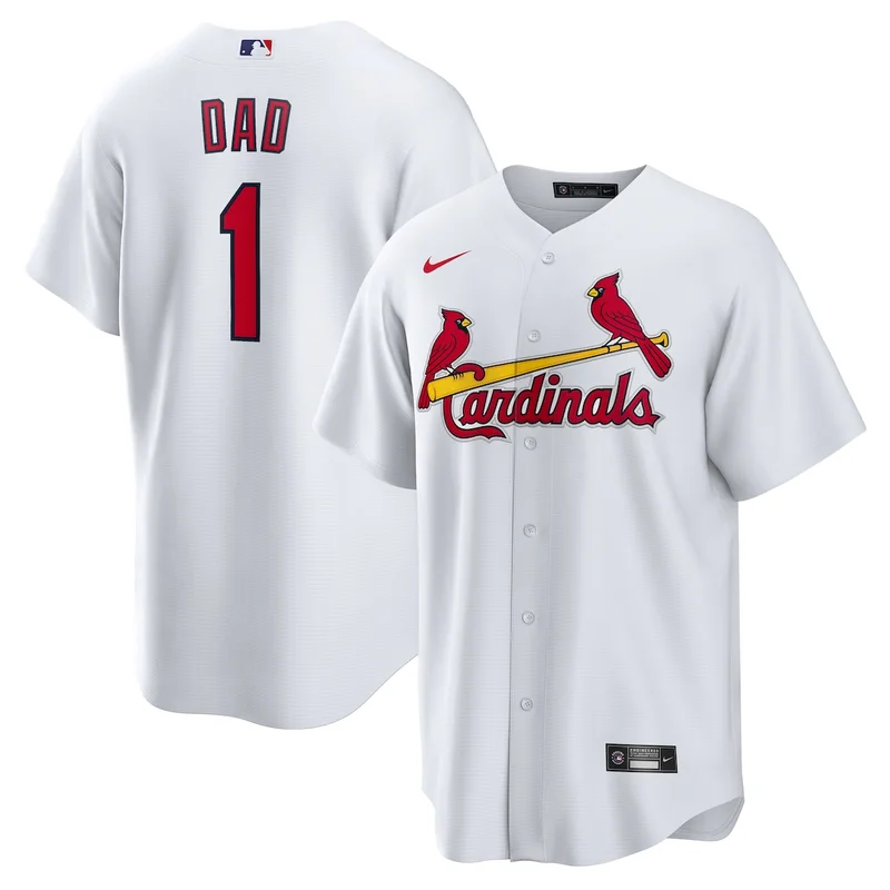 St Louis Cardinals Nolan Arenado White Home Limited Player Jersey - Image 3