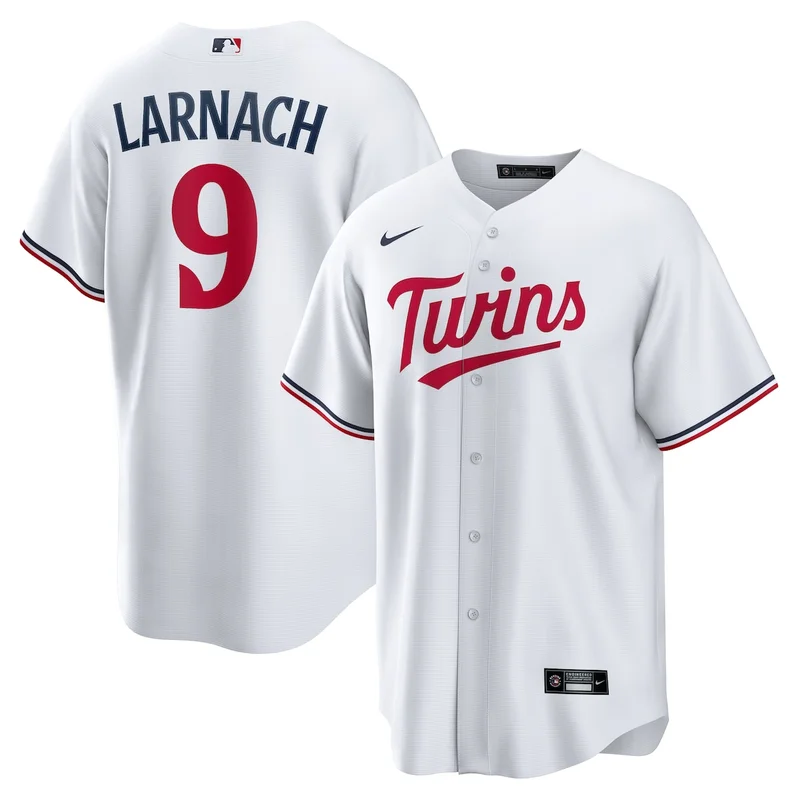 Minnesota Twins Light Blue Road Cooperstown Collection Team Jersey - Image 4